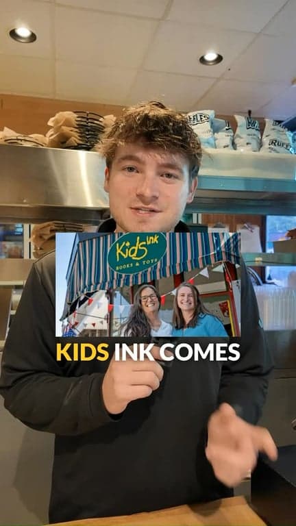 We hope to see you there! @kidsinkbooks #booksbooksbooks #reading