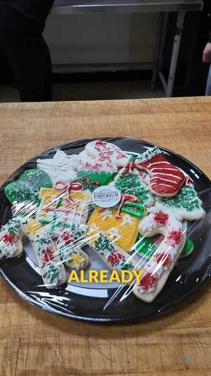 It's never too early for Christmas! #christmascookies