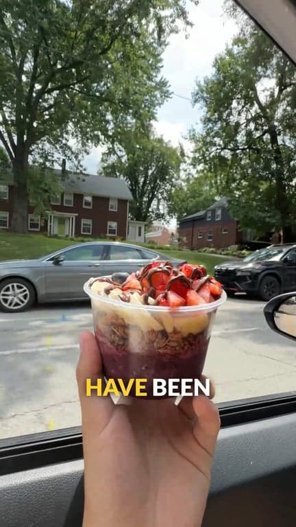 Acai Bowls are here for the summer! Come on in and get a bowl! @chimbabowls
